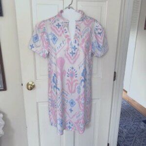 Dudley Stephens short sleeve knit dress, size medium